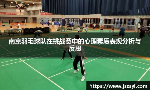 南京羽毛球队在挑战赛中的心理素质表现分析与反思